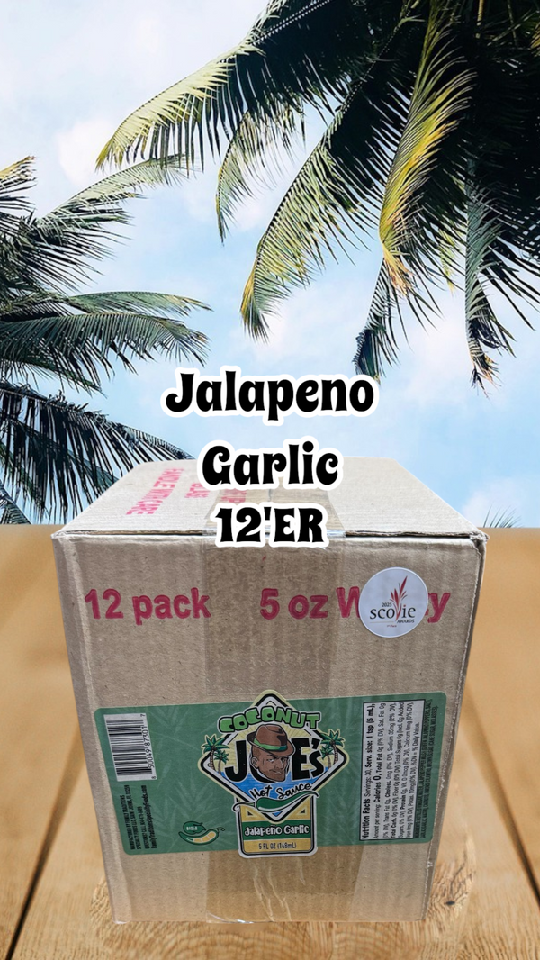 Coconut Joe's Jalapeno Garlic 12-Pack