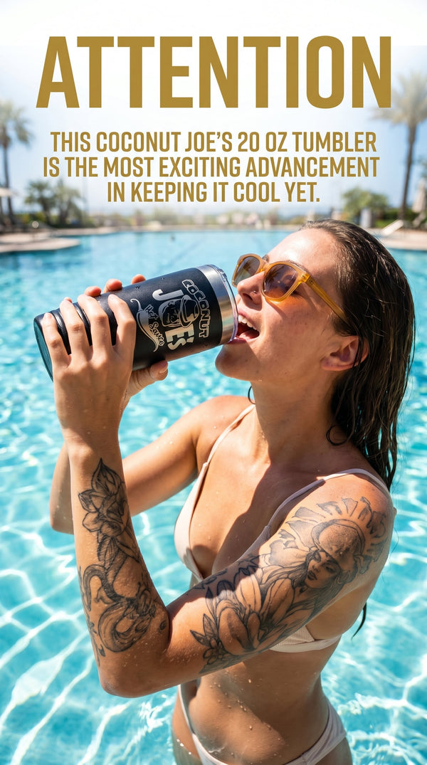 Coconut Joe's 20 oz Ringneck Logo Tumbler